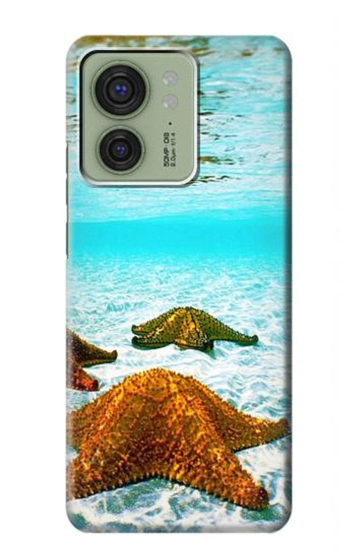 S1679 Starfish Sea Beach Case Cover Custodia per Motorola Edge (2023), Edge 40