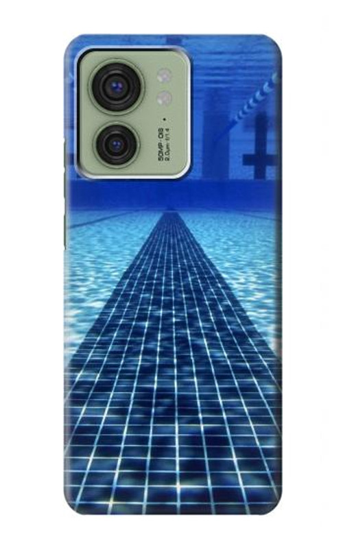 S2429 Swimming Pool Case Cover Custodia per Motorola Edge (2023), Edge 40 S2429 Swimming Pool Case Cover Custodia per Motorola Edge (2023), Edge 40