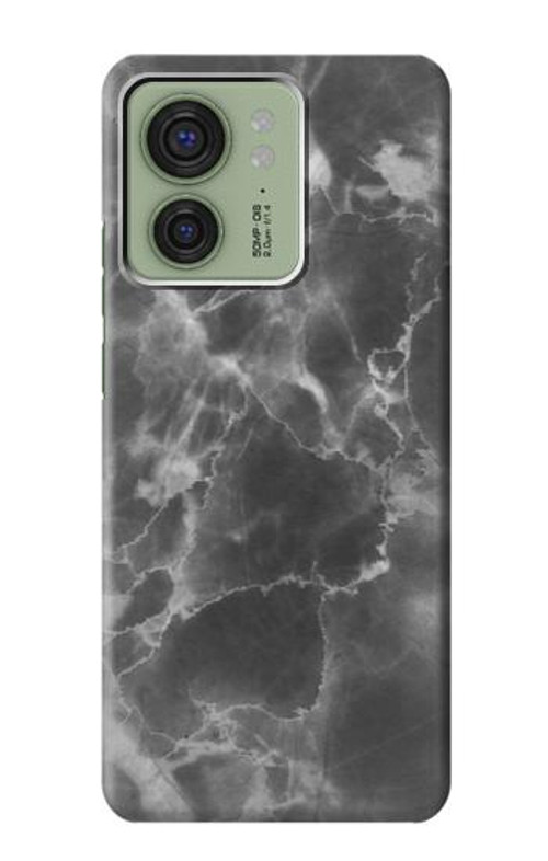 S2526 Black Marble Graphic Printed Case Cover Custodia per Motorola Edge (2023), Edge 40