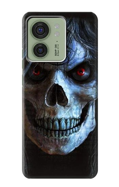 S2585 Evil Death Skull Pentagram Case Cover Custodia per Motorola Edge (2023), Edge 40