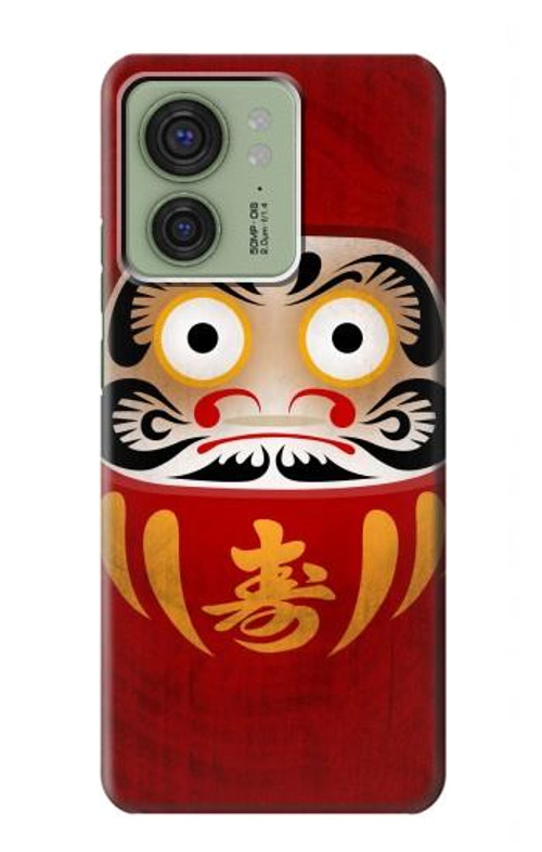 S3023 Japan Good Luck Daruma Doll Case Cover Custodia per Motorola Edge (2023), Edge 40