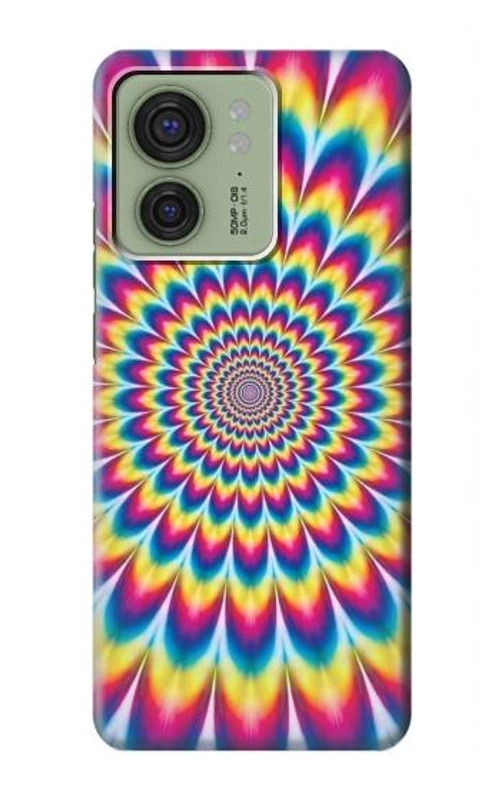 S3162 Colorful Psychedelic Case Cover Custodia per Motorola Edge (2023), Edge 40