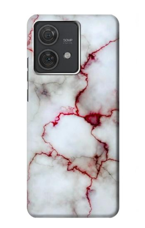 S2920 Bloody Marble Case Cover Custodia per Motorola Edge 40 Neo