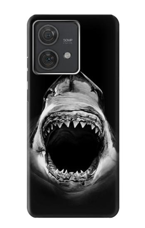 S3100 Great White Shark Case Cover Custodia per Motorola Edge 40 Neo