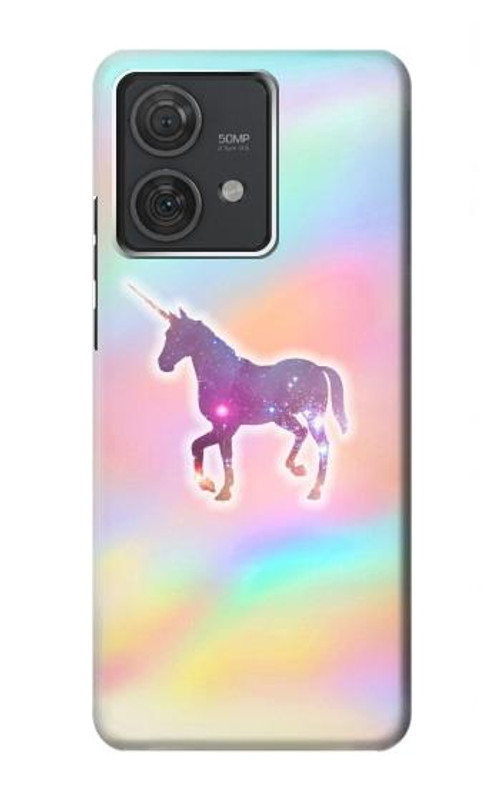 S3203 Rainbow Unicorn Case Cover Custodia per Motorola Edge 40 Neo