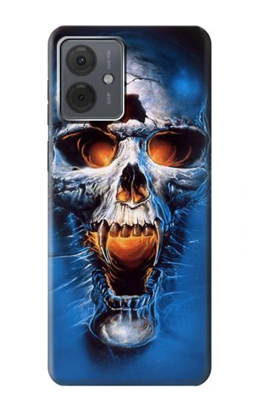 S1462 Vampire Skull Case Cover Custodia per Motorola Moto G14