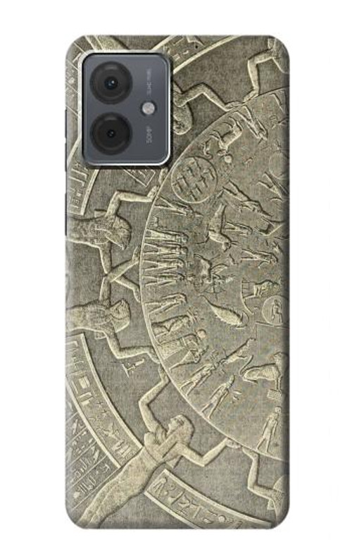 S3396 Dendera Zodiac Ancient Egypt Case Cover Custodia per Motorola Moto G14