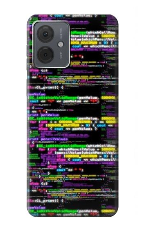 S3420 Coding Programmer Case Cover Custodia per Motorola Moto G14