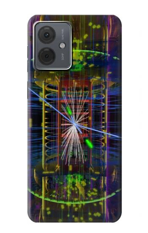 S3545 Quantum Particle Collision Case Cover Custodia per Motorola Moto G14