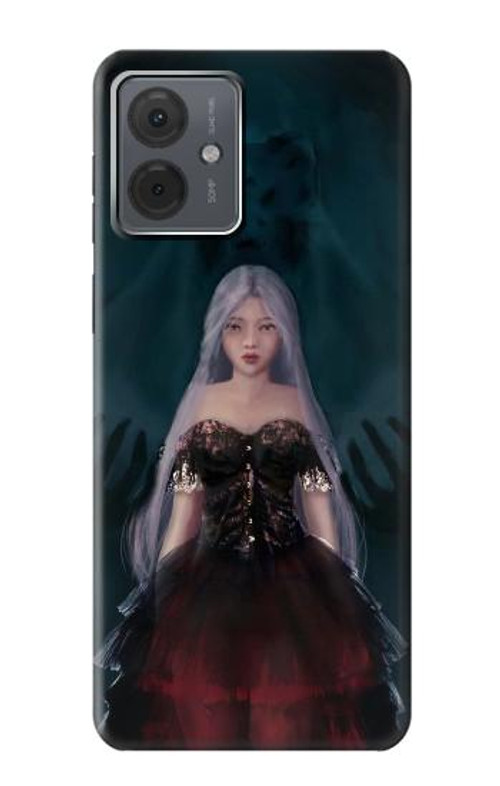 S3847 Lilith Devil Bride Gothic Girl Skull Grim Reaper Case Cover Custodia per Motorola Moto G14