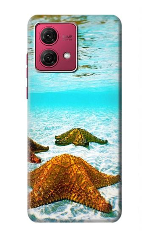 S1679 Starfish Sea Beach Case Cover Custodia per Motorola Moto G84