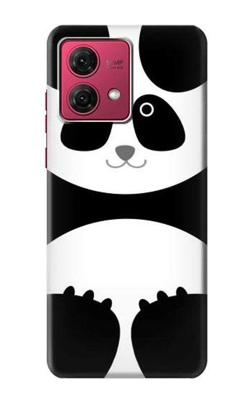 S2085 Panda Minimalist Case Cover Custodia per Motorola Moto G84