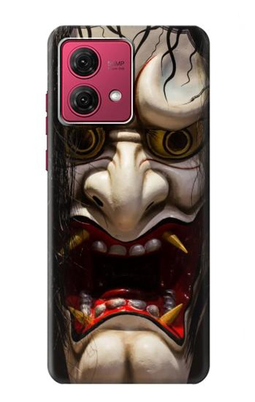 S2112 Hannya Demon Mask Case Cover Custodia per Motorola Moto G84 S2112 Hannya Demon Mask Case Cover Custodia per Motorola Moto G84