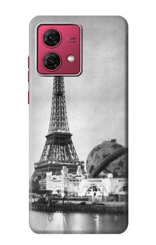 S2350 Old Paris Eiffel Tower Case Cover Custodia per Motorola Moto G84 S2350 Old Paris Eiffel Tower Case Cover Custodia per Motorola Moto G84