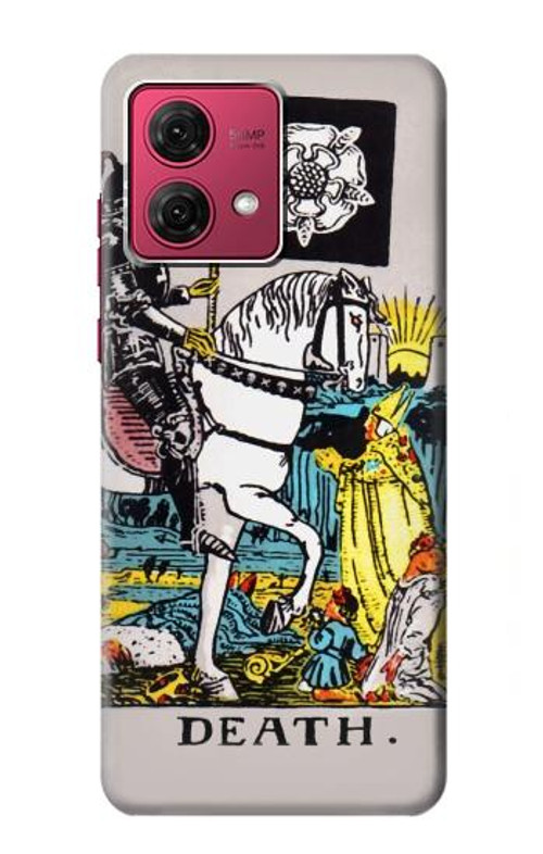 S3008 Tarot Card Death Case Cover Custodia per Motorola Moto G84