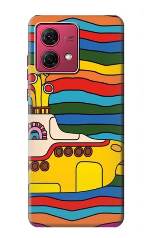 S3599 Hippie Submarine Case Cover Custodia per Motorola Moto G84