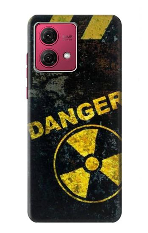 S3891 Nuclear Hazard Danger Case Cover Custodia per Motorola Moto G84