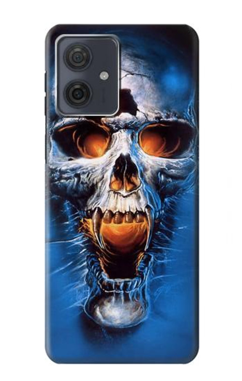 S1462 Vampire Skull Case Cover Custodia per Motorola Moto G54