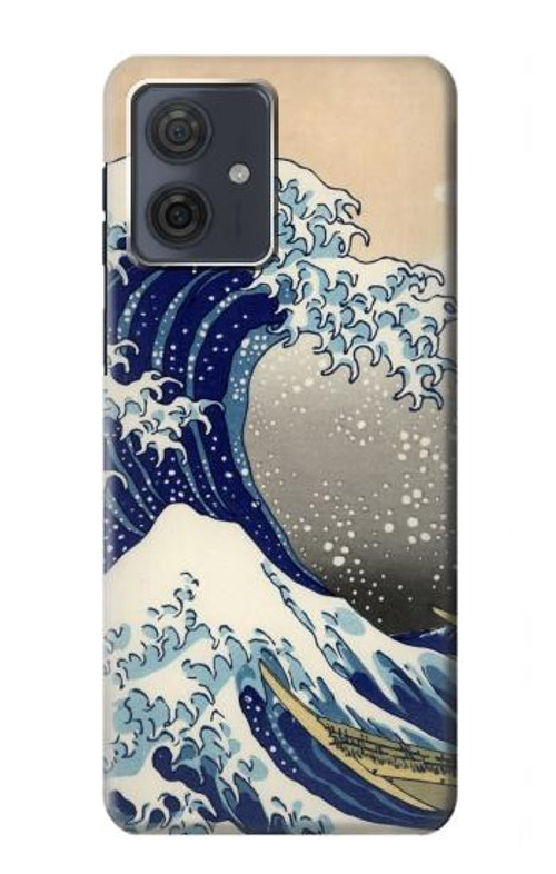 S2389 Hokusai The Great Wave off Kanagawa Case Cover Custodia per Motorola Moto G54