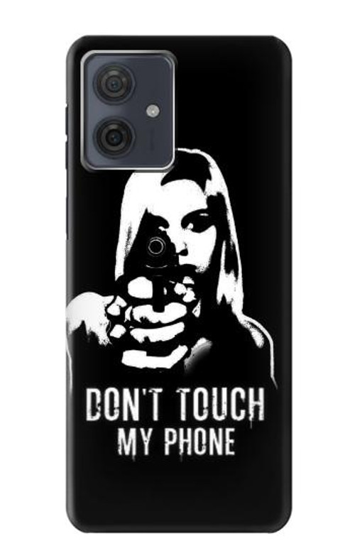 S2518 Do Not Touch My Phone Case Cover Custodia per Motorola Moto G54 S2518 Do Not Touch My Phone Case Cover Custodia per Motorola Moto G54