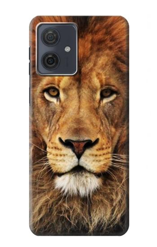 S2870 Lion King of Beasts Case Cover Custodia per Motorola Moto G54