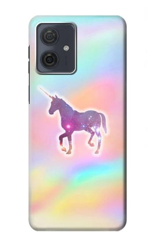 S3203 Rainbow Unicorn Case Cover Custodia per Motorola Moto G54