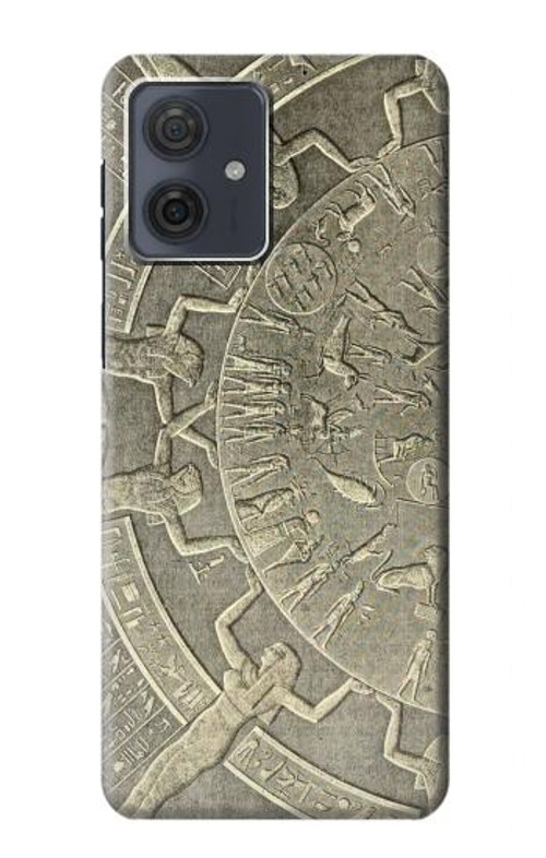 S3396 Dendera Zodiac Ancient Egypt Case Cover Custodia per Motorola Moto G54