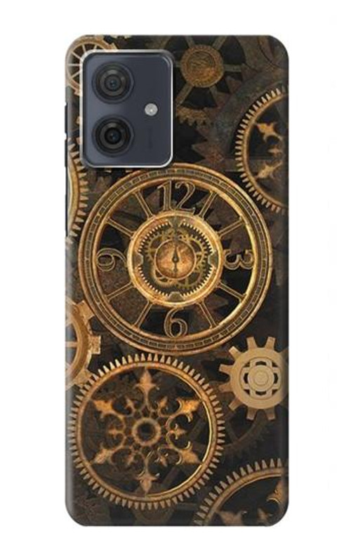 S3442 Clock Gear Case Cover Custodia per Motorola Moto G54