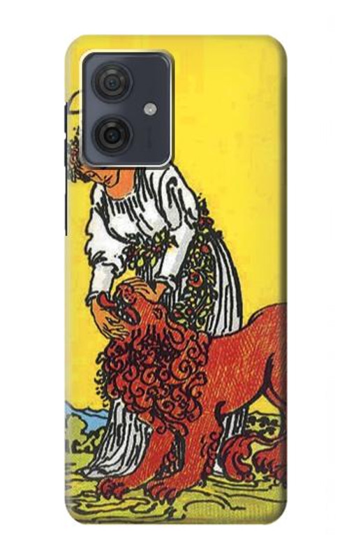 S3458 Strength Tarot Card Case Cover Custodia per Motorola Moto G54