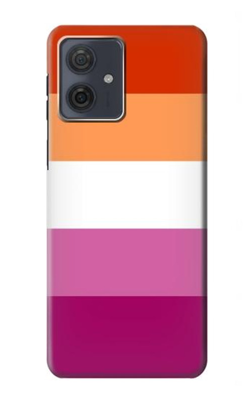 S3887 Lesbian Pride Flag Case Cover Custodia per Motorola Moto G54
