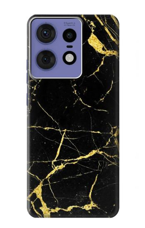 S2896 Gold Marble Graphic Printed Case Cover Custodia per Motorola Edge 50 Pro