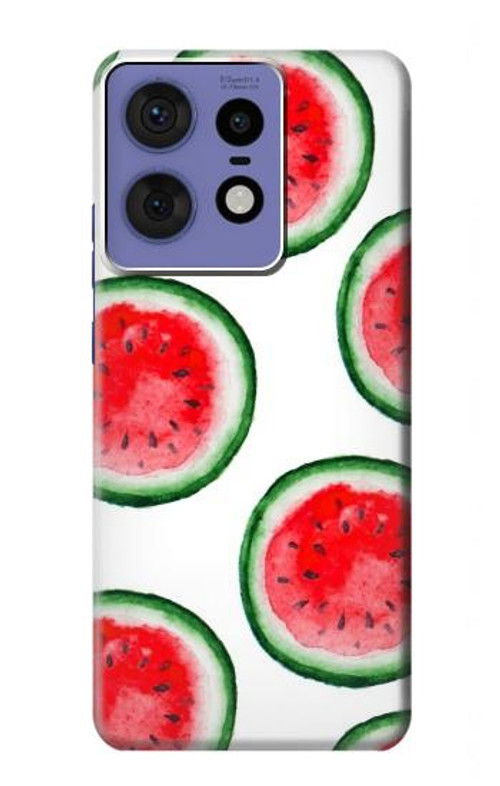 S3236 Watermelon Pattern Case Cover Custodia per Motorola Edge 50 Pro