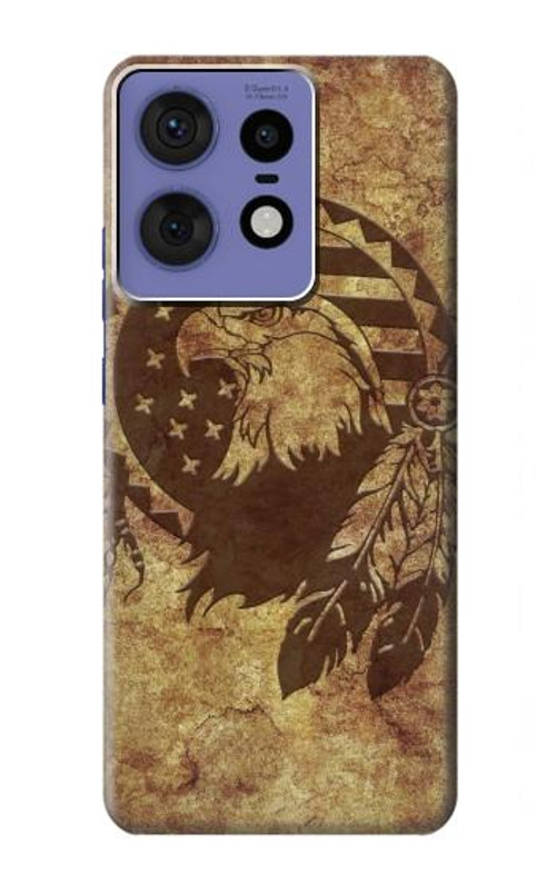 S3378 Native American Case Cover Custodia per Motorola Edge 50 Pro