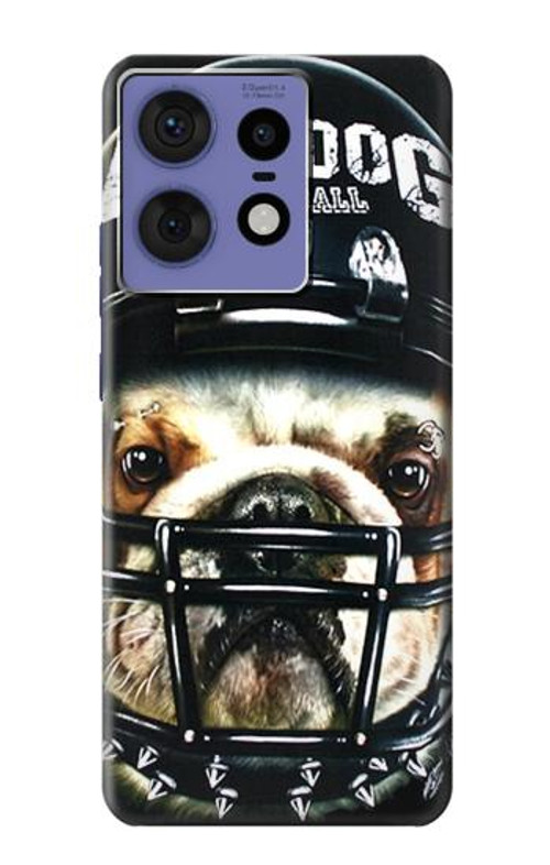 S0098 Bulldog American Football Case Cover Custodia per Motorola Edge 50 Fusion
