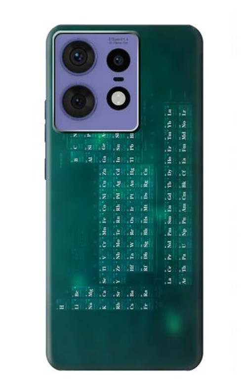 S0846 Chemistry Periodic Table Case Cover Custodia per Motorola Edge 50 Fusion S0846 Chemistry Periodic Table Case Cover Custodia per Motorola Edge 50 Fusion