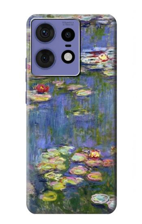 S0997 Claude Monet Water Lilies Case Cover Custodia per Motorola Edge 50 Fusion