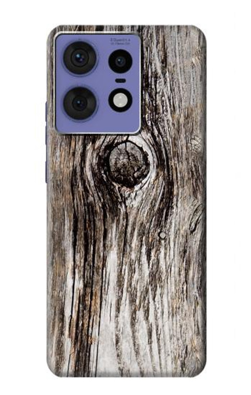 S2844 Old Wood Bark Graphic Case Cover Custodia per Motorola Edge 50 Fusion