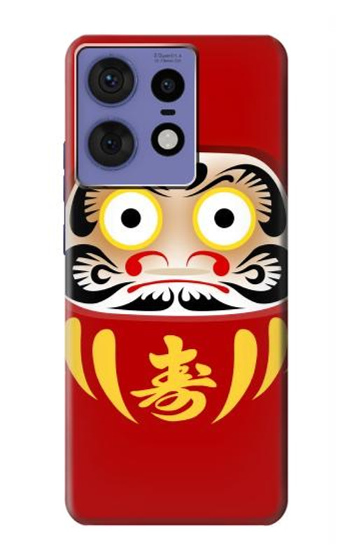 S3045 Japan Good Luck Daruma Doll Case Cover Custodia per Motorola Edge 50 Fusion