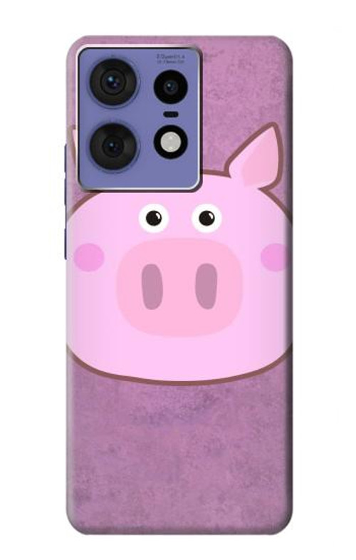 S3269 Pig Cartoon Case Cover Custodia per Motorola Edge 50 Fusion