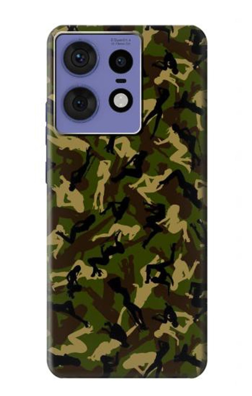 S3356 Sexy Girls Camo Camouflage Case Cover Custodia per Motorola Edge 50 Fusion