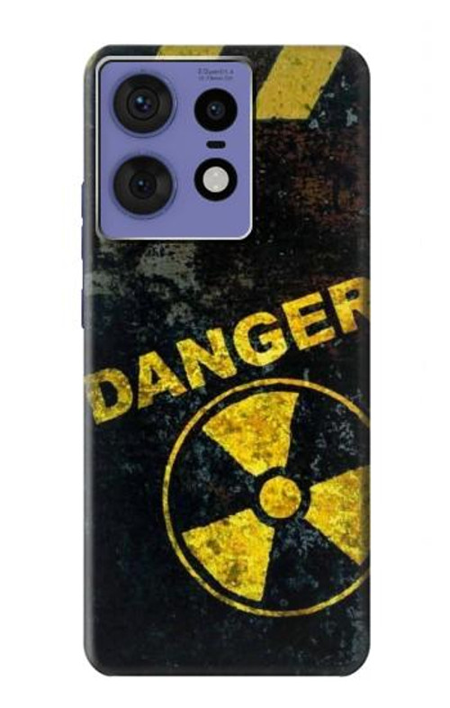 S3891 Nuclear Hazard Danger Case Cover Custodia per Motorola Edge 50 Fusion