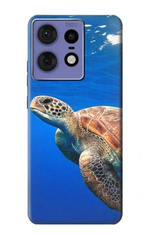 S3898 Sea Turtle Case Cover Custodia per Motorola Edge 50 Fusion