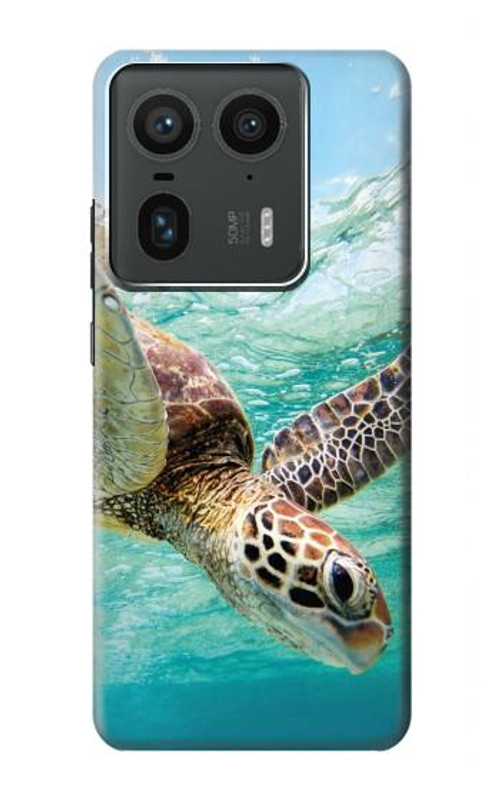 S1377 Ocean Sea Turtle Case Cover Custodia per Motorola Edge 50 Ultra