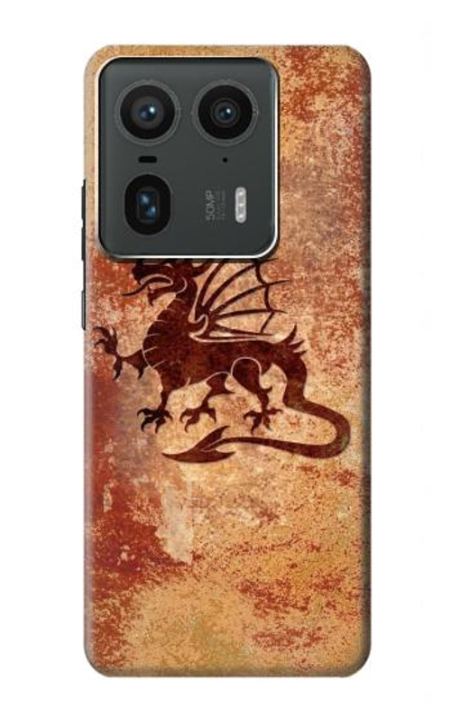 S2485 Dragon Metal Texture Graphic Printed Case Cover Custodia per Motorola Edge 50 Ultra S2485 Dragon Metal Texture Graphic Printed Case Cover Custodia per Motorola Edge 50 Ultra