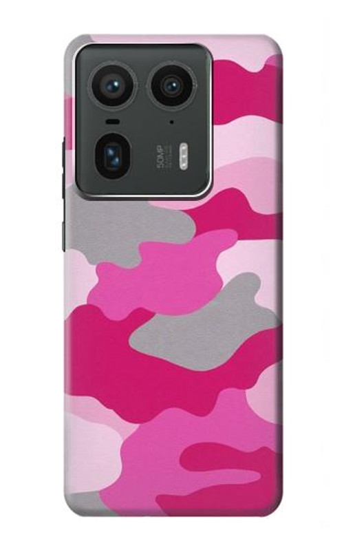 S2525 Pink Camo Camouflage Case Cover Custodia per Motorola Edge 50 Ultra S2525 Pink Camo Camouflage Case Cover Custodia per Motorola Edge 50 Ultra