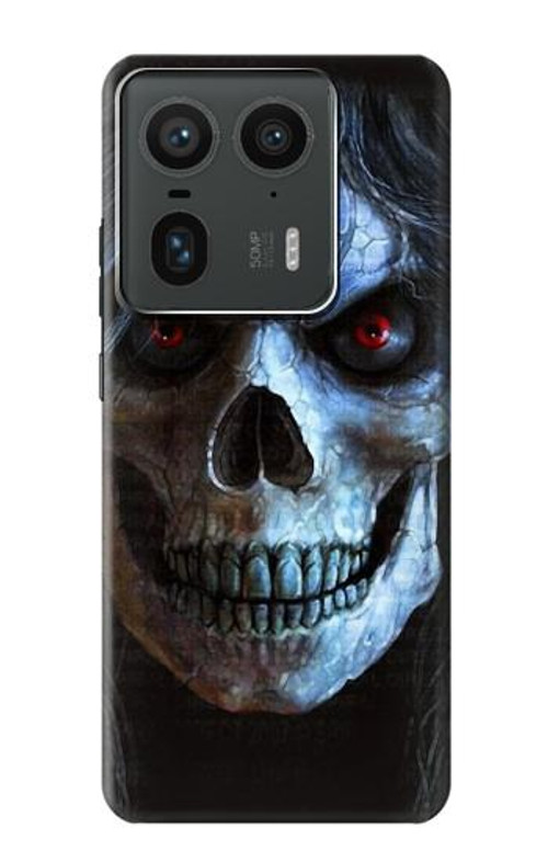 S2585 Evil Death Skull Pentagram Case Cover Custodia per Motorola Edge 50 Ultra S2585 Evil Death Skull Pentagram Case Cover Custodia per Motorola Edge 50 Ultra
