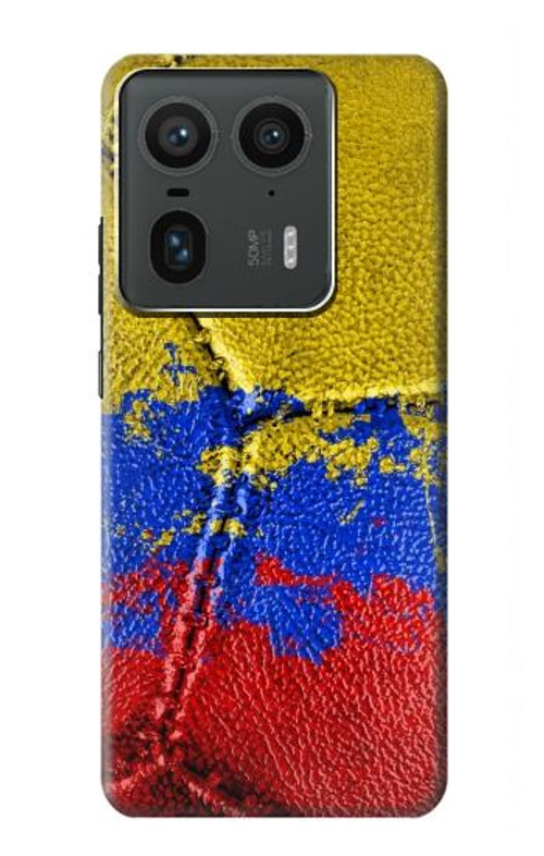 S3306 Colombia Flag Vintage Football Graphic Case Cover Custodia per Motorola Edge 50 Ultra