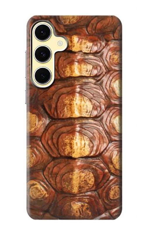 S0579 Turtle Carapace Case Cover Custodia per Samsung Galaxy S24 FE