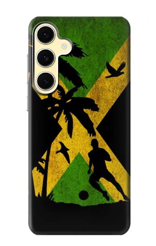 S2975 Jamaica Football Soccer Case Cover Custodia per Samsung Galaxy S24 FE