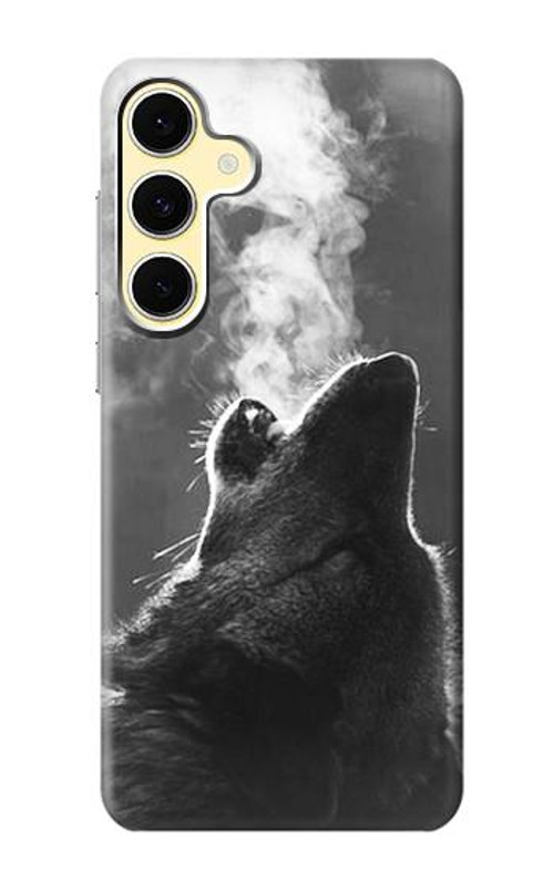 S3505 Wolf Howling Case Cover Custodia per Samsung Galaxy S24 FE
